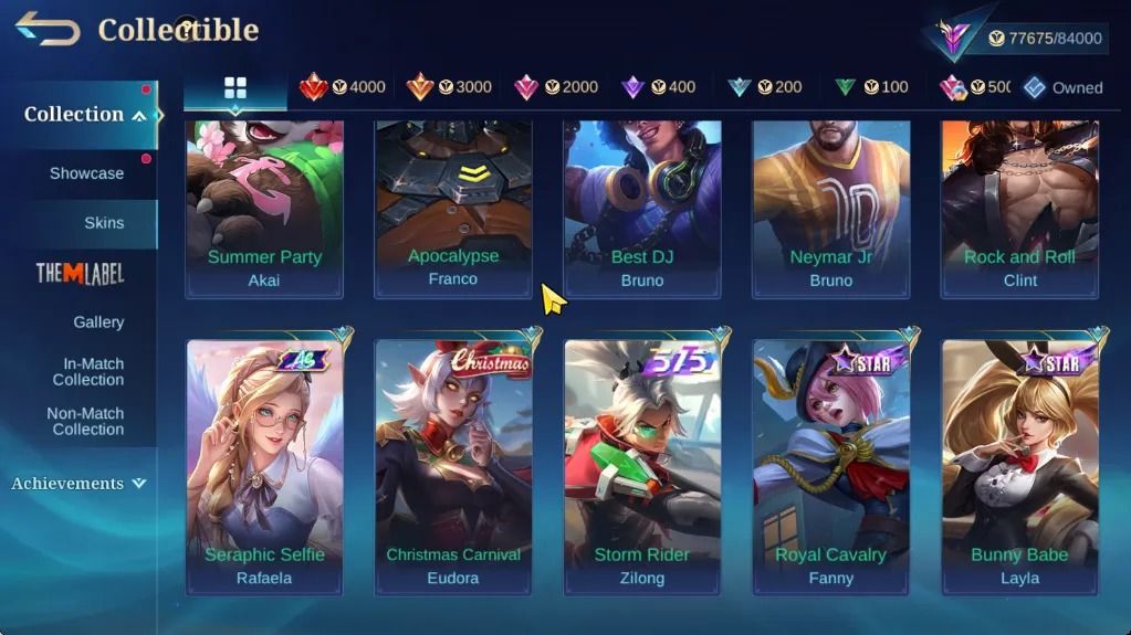Zodiac [Martis,Selena,Lunox] - Badang Pegasus