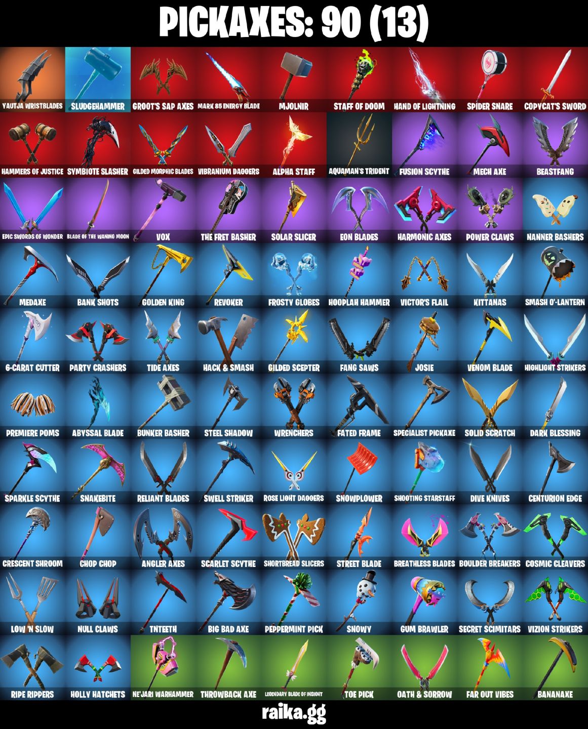 CONTA FORTNITE COM 98 SKINS GOLD MIDAS/STORM/SPIKE/JULES/VENOM/OCEAN/VERGE