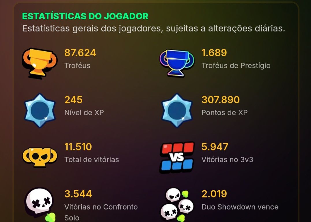 CONTA TOP COM 87K DE TROFÉUS E MUITAS SKINS...