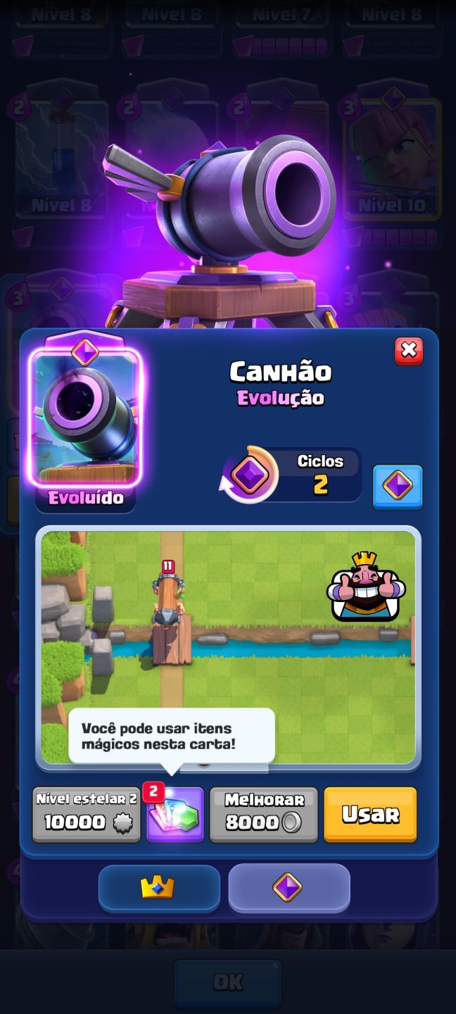 CONTA CLASH ROYALE 6426 TROFÉUS