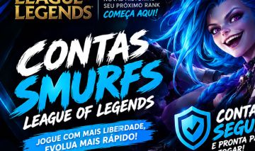 CONTAS SMURF LEAGUE OF LEGENDS LVL 30+