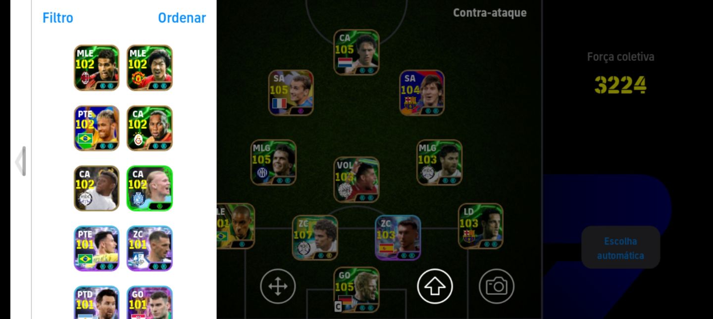 Conta de pes com muitos show times