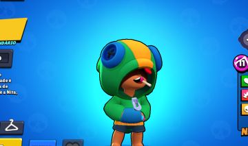 Conta brawl star Leon surge e brind