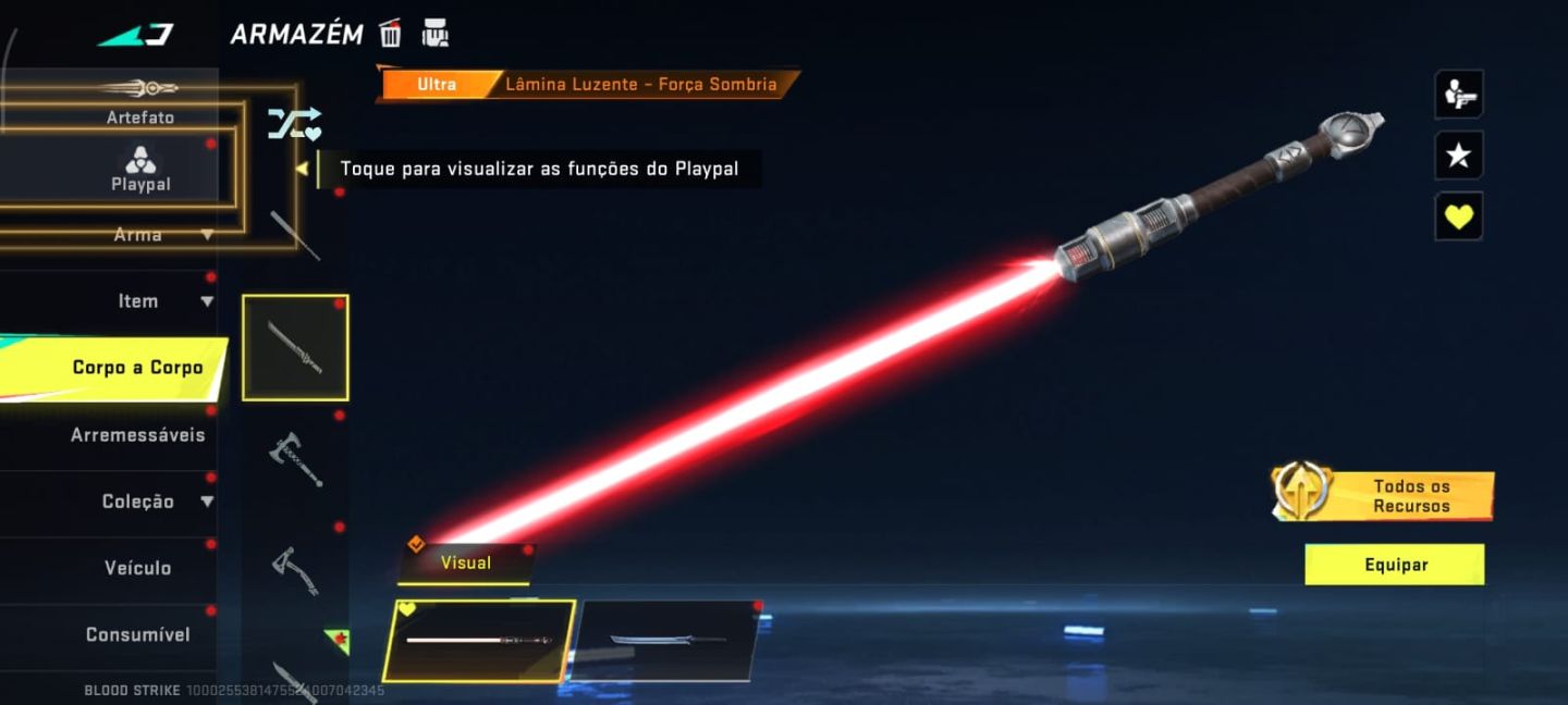 CONTA SECUNDÁRIA DE BLOOD STRIKE COM VÁRIAS SKINS ETERNAS ULTRAS