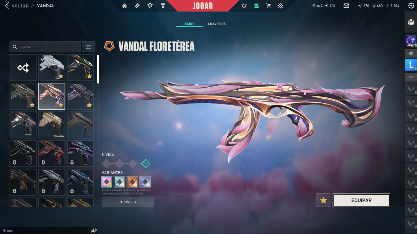 CONTA VALORANT - 9 SKINS + PASSES | PRA SAIR RÁPIDO!!
