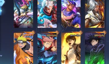 Conta com várias skins maneiras no moba, glória mítica