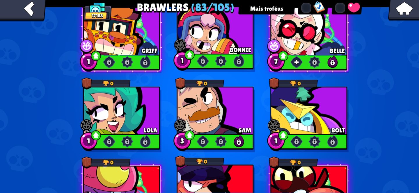 CONTA BRAWL STARS NO PREÇINHO ! (Tem muitas skins , moedas , prestígios e mais!)