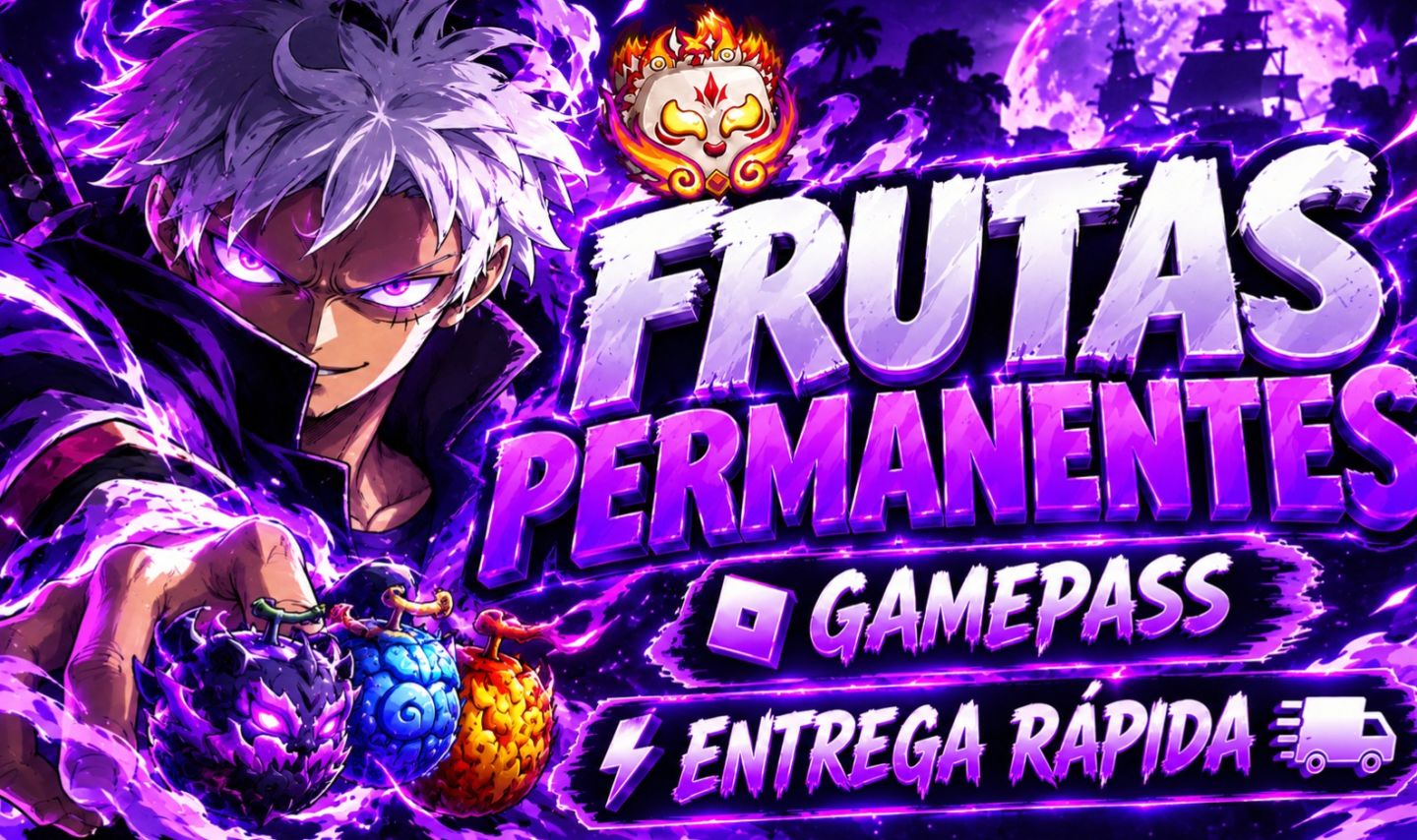 ( MAGNET DÍSPONIVEL ) GAMEPASS E FRUTAS PERMS - BLOX FRUITS - ENTREGA RÁPIDA