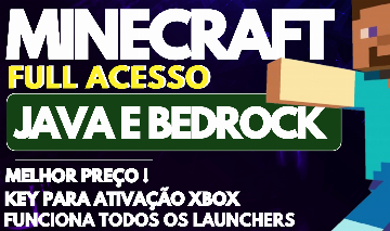 [ PROMO ] | MINECRAFT JAVA E BEDROCK - Minecraft - Contas - GGMAX