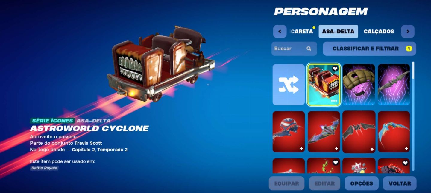 Conta Fortnite + Rocket League + Epic Games com muitas skins e jogos.