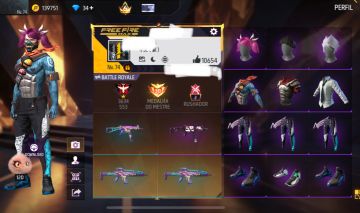 CONTA DE FREE FIRE | 700 PEITA, FULL ARMA ATT | MANDELA, LORIVA, DUBIEL | PROMO!