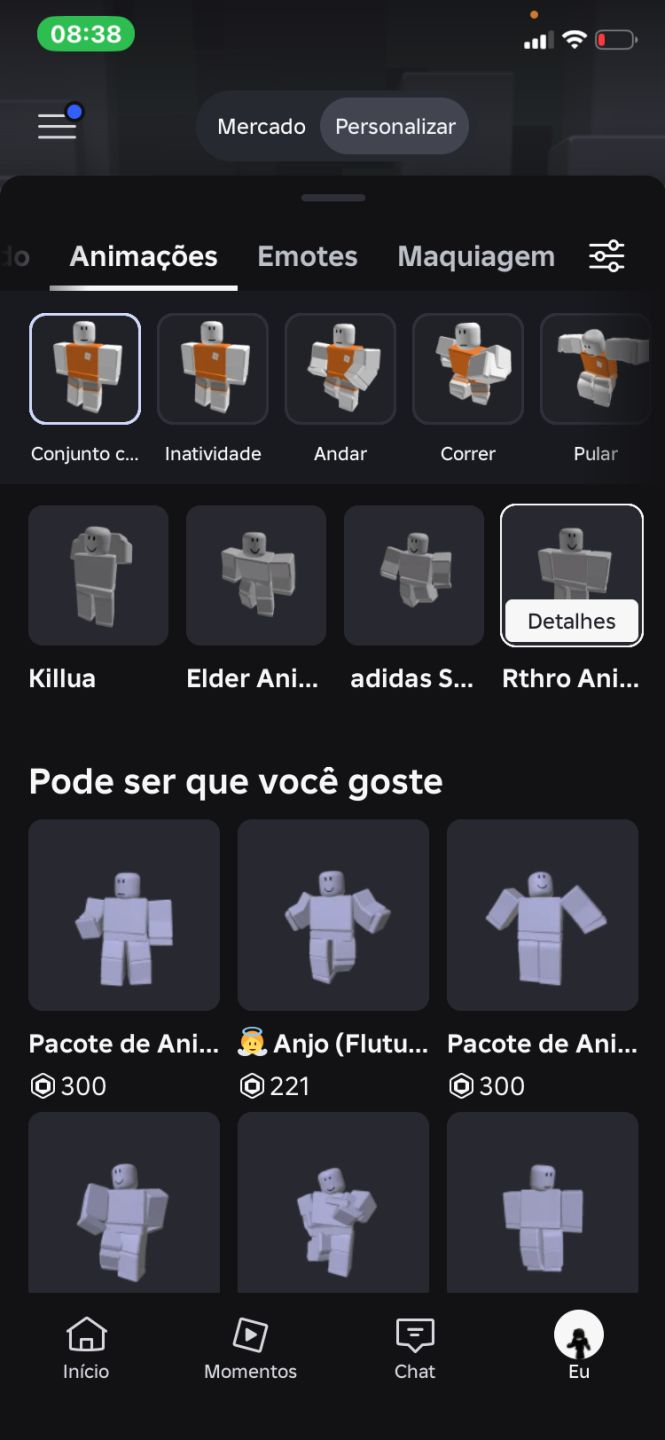 Conta roblox