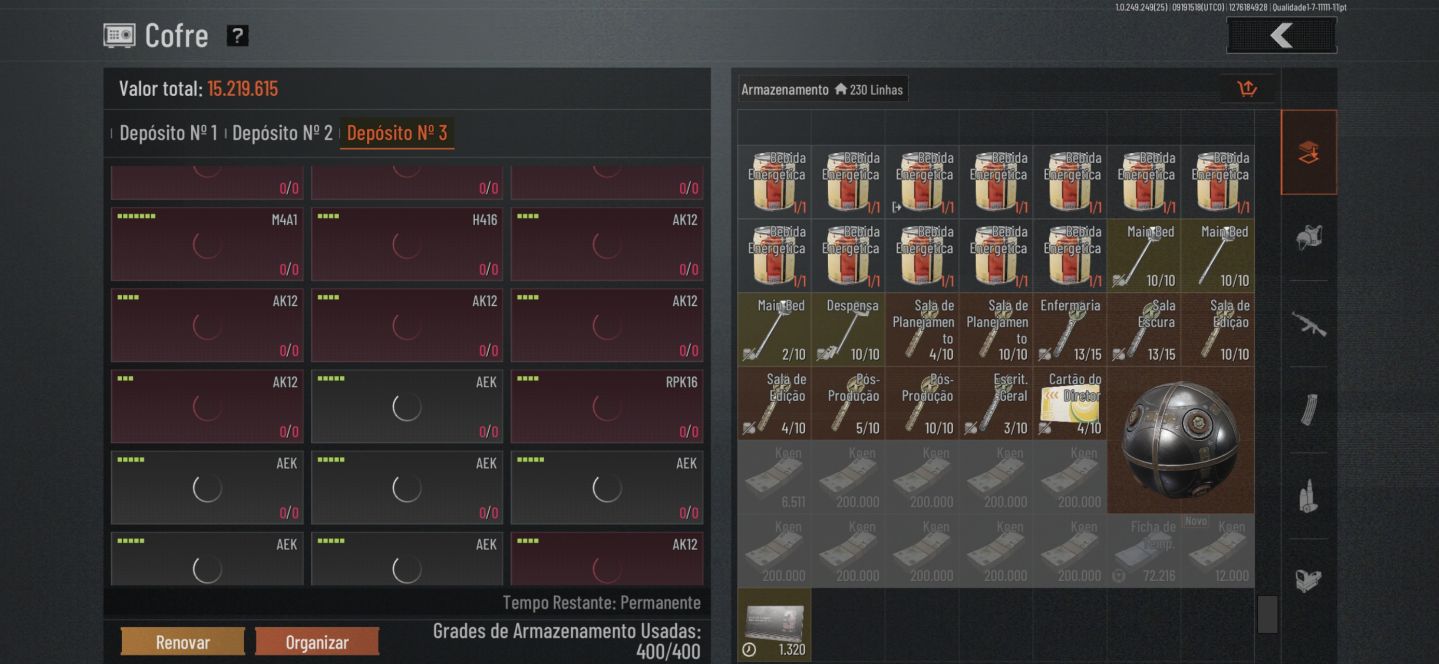 Skins de arma de personagem melhor