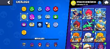 CONTA BRAWL DESDE 2020, 11 SKINS LENDARIAS +DE 200 SKINS,COFCLANS,ROYALE,HAYDAY