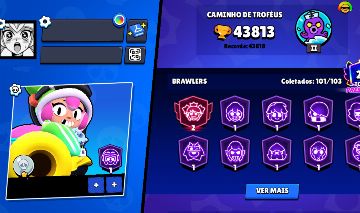 Conta Brawl Stars insana [40k + 103 Brawlers]