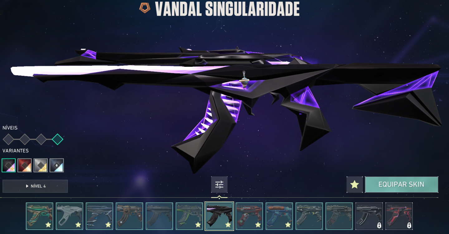 Conta valorant com mais de 2mil gastos, nivel 300+, plat 1