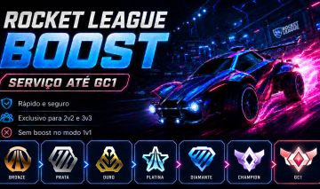Rocket League Boost | Serviço até GC1