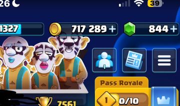 CONTA BRABA CLASH ROYALE, QUASE FULL, 5 ANOS DE JOGO