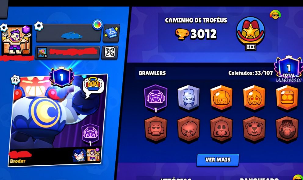 CONTA BRAW COM 6 HIPERCARGAS 3K DE TROFEUS 1 SKIN LENDÁRIA TEM MAIS NA DESCRIÇÃO
