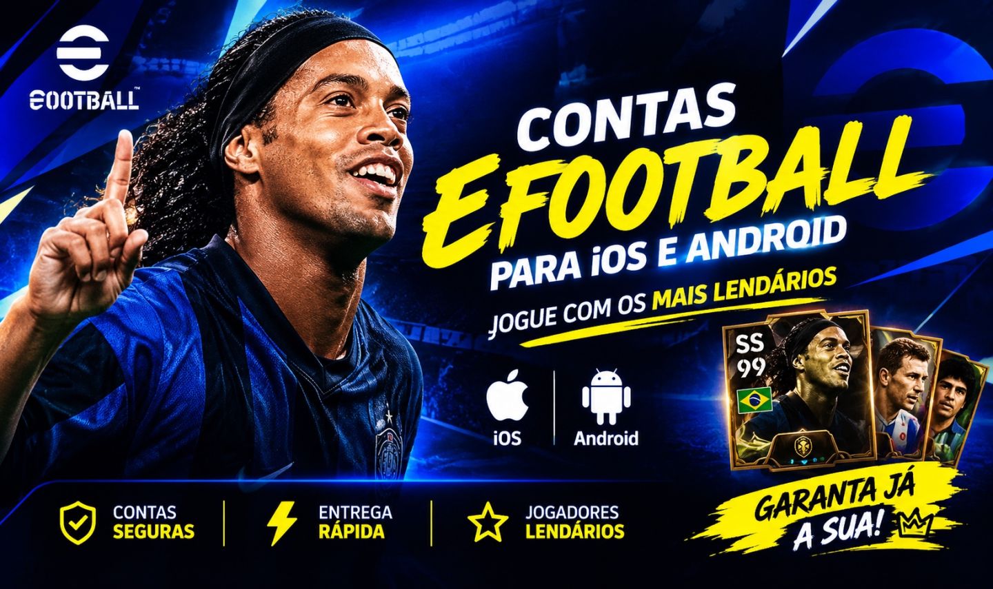 CONTAS EFOOTBALL 15000 MOEDAS AMARELA 140-150 JOGADORES!!