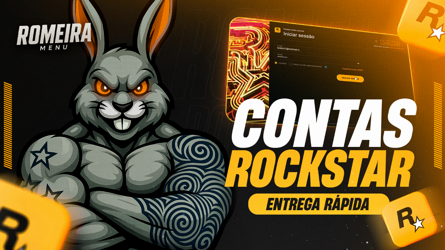 CONTA ROCKSTAR LICENSIADA 1,80 [+BRINDE]