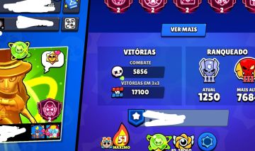 Conta de Brawl Stars Full brawlers e hypercargas