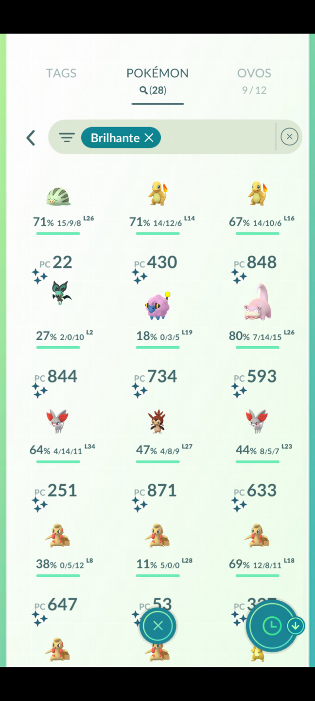 Contas pokémon go LV 1 ao 40, 30 até 40 leia a descrição