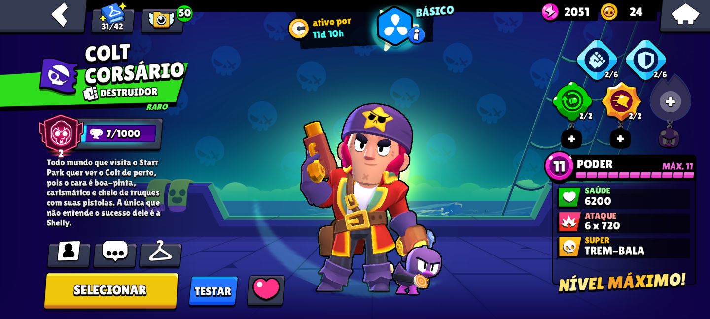 Conta de brawl stars 2021| 80 K de troféus