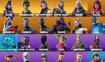 CONTA FORTNITE OG GLOW, TWITCH PRIME , FRESH
