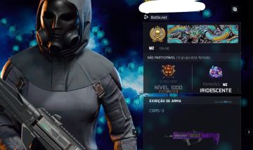 CONTA COD WARZONE COM MUITA SKIN