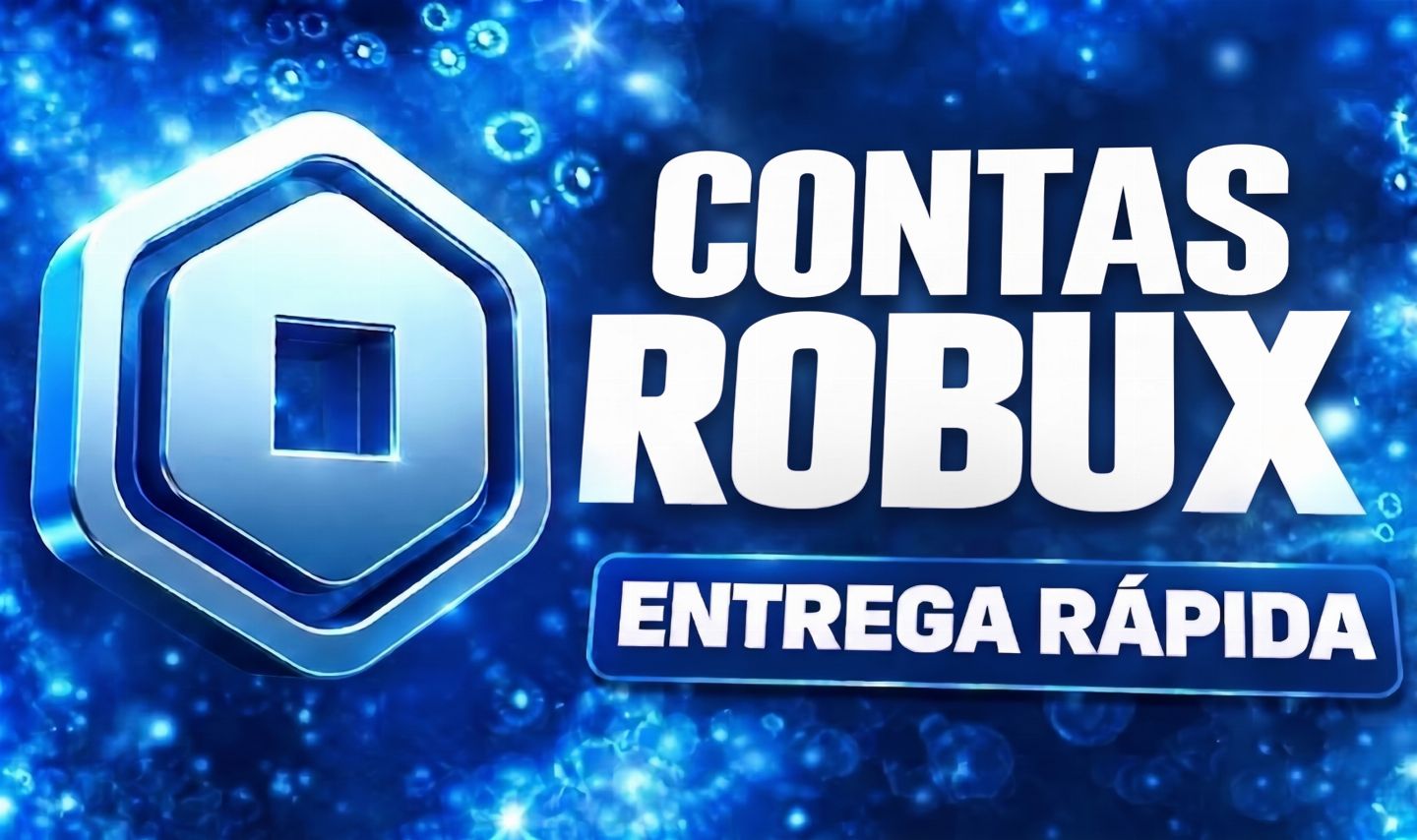 Contas Roblox com Robux - ENTREGA RÁPIDA!!