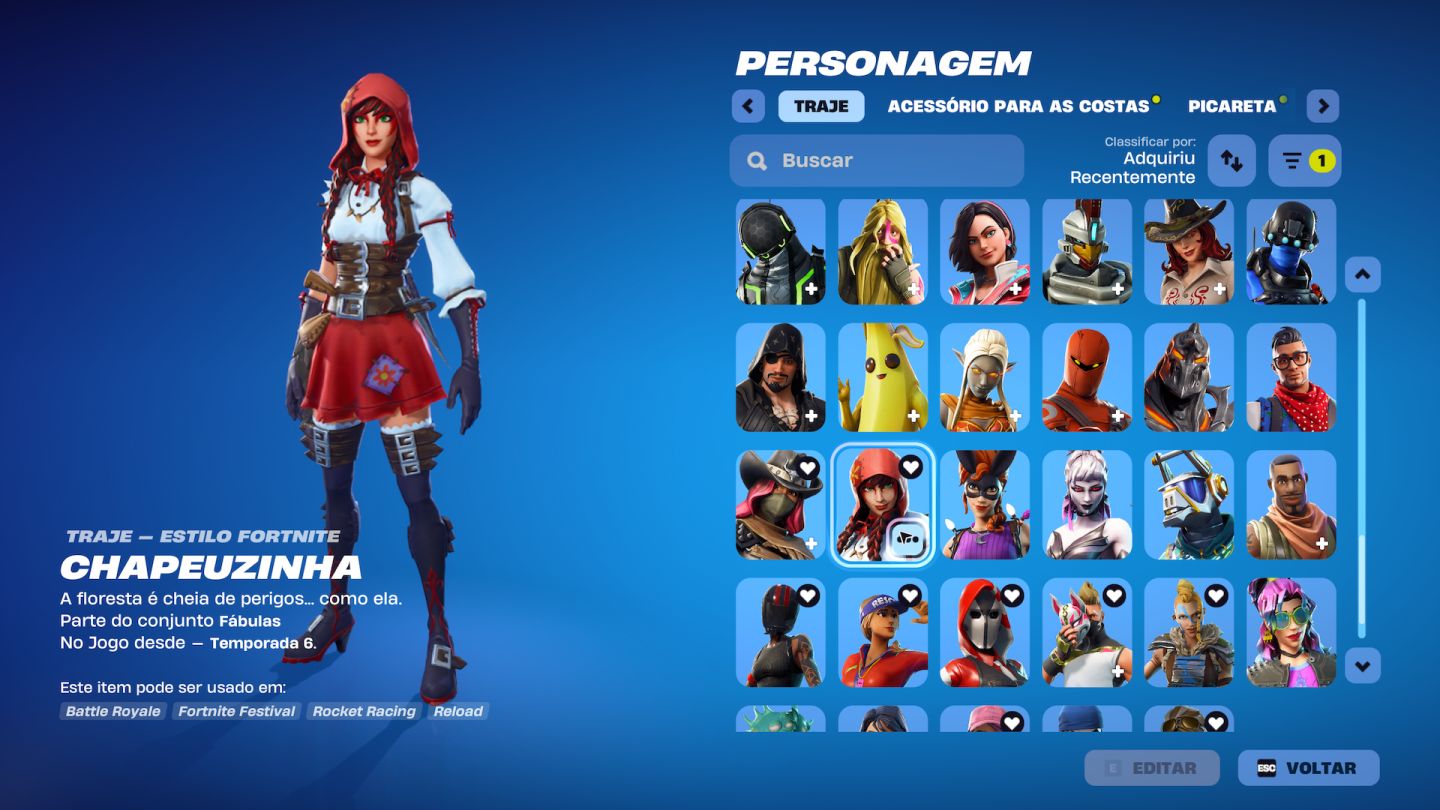Conta Fortnite Cap 1.0 (Melhor da ggmax)