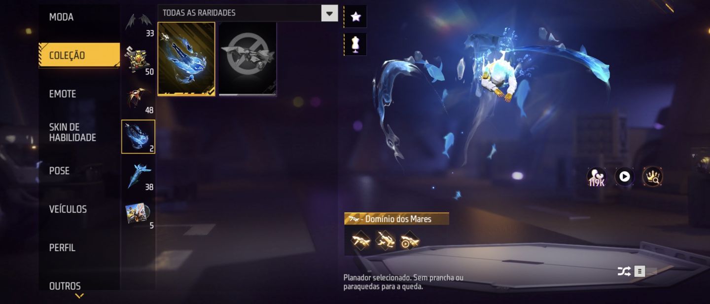 CONTA FREE FIRE COMPLETA E MUITO BEM RECHEADA! Bem gemada
