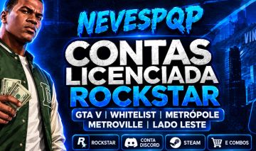 Wl Cidades e Rockstar Gta Rp | Acesso Completo | Conta Nova | Pronta para Jogar