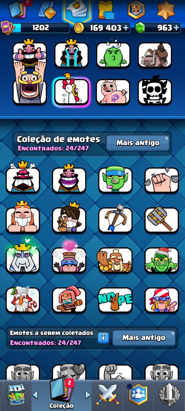 Conta Clash Royale | Arena 18 | 6.533 Troféus | Rei Nível 13 | Herói à Escolha