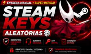 STEAM KEYS ALEATORIAS (ENTREGA MANUAL + SUPER RAPIDA)
