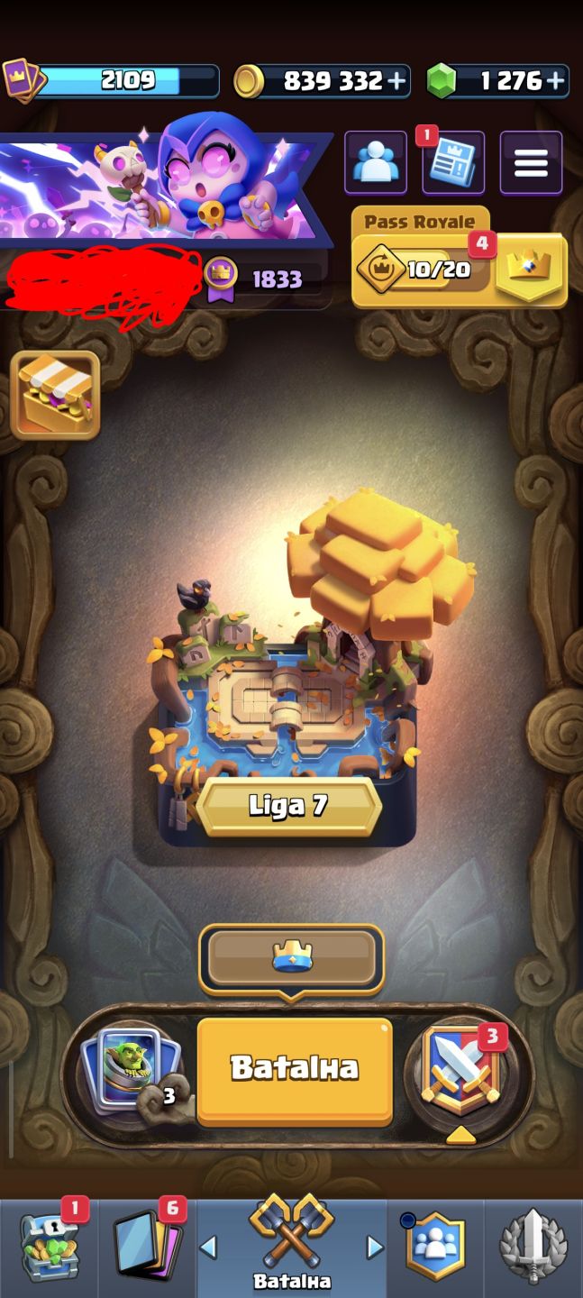Conta de Clash Royale Exclusiva