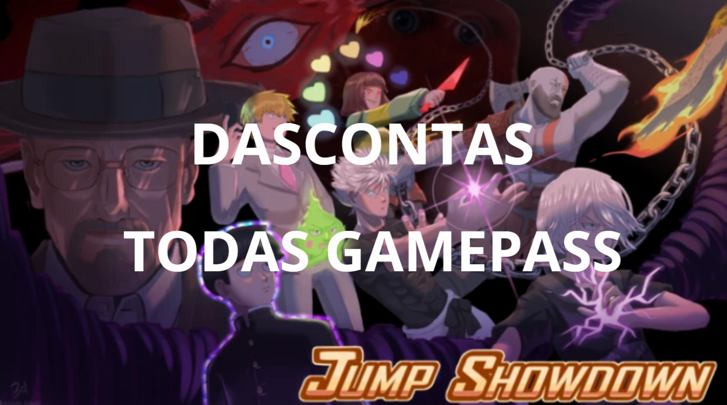 JUMP SHOWDOWN / SHOWDOWN DE PULO/ TODAS AS GAMEPASS/ ENTREGA RAPIDA