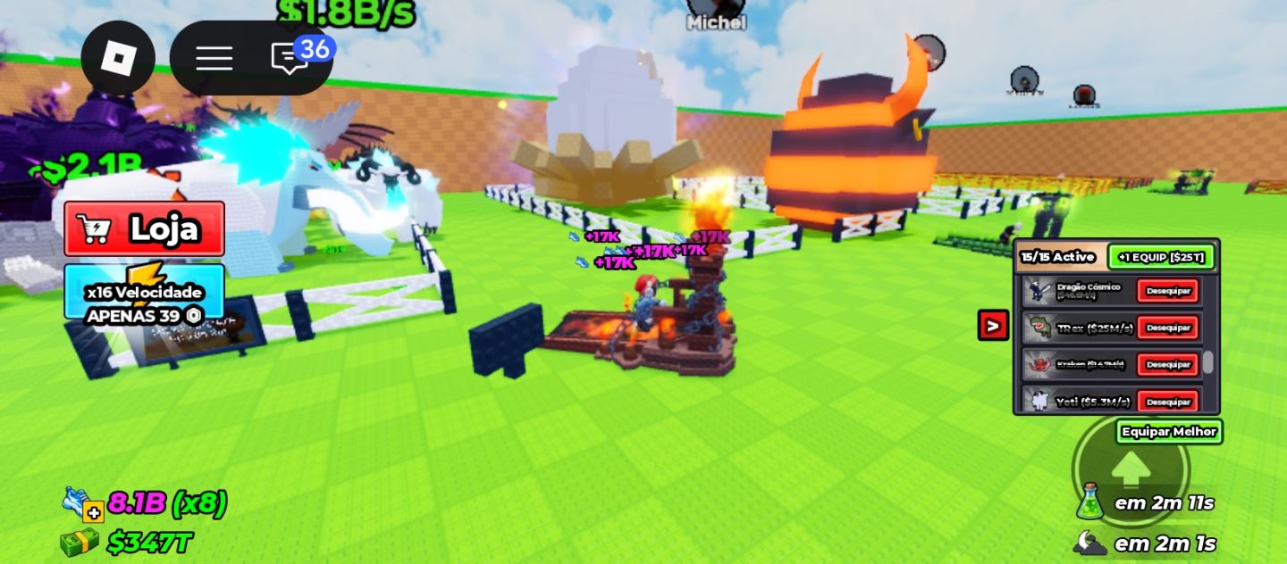 CONTA COM 8X SPEED!