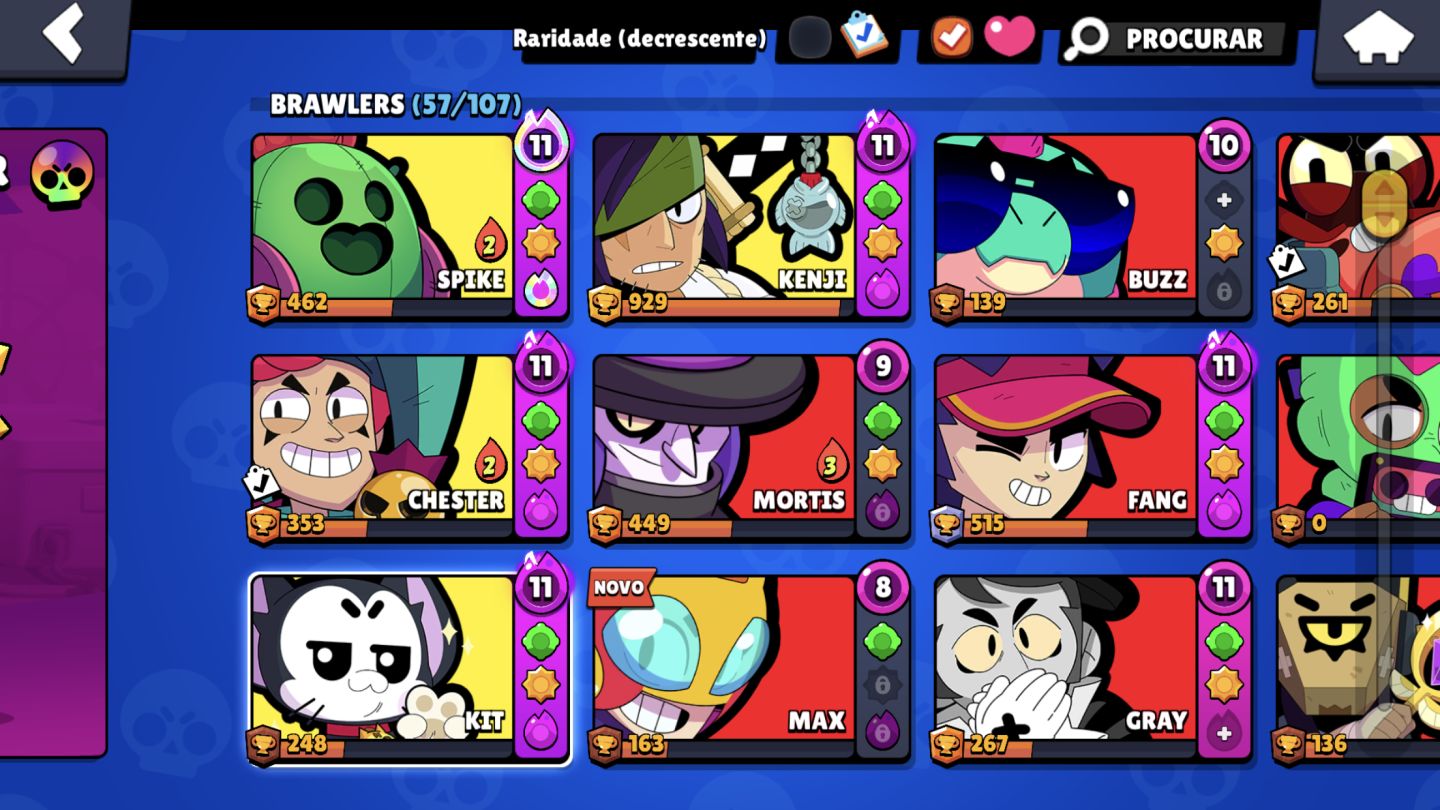 Conta de braw Stars é clhas Royale