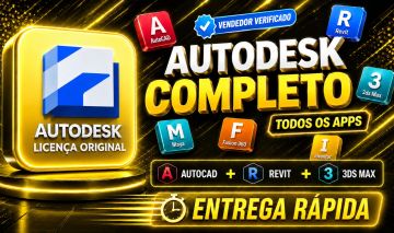 [PREÇO BAIXÍSSIMO] Autodesk Acesso Completo - Licença original