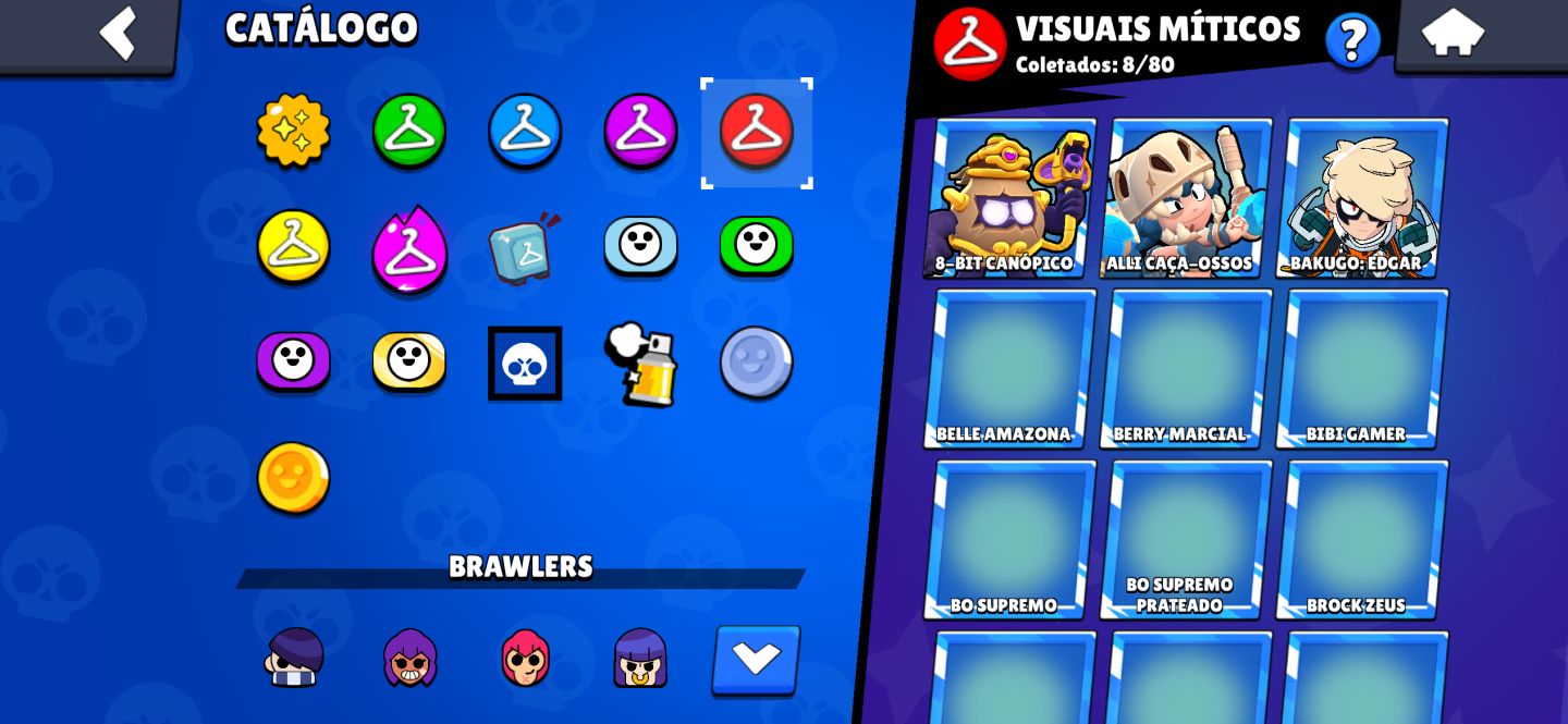 Conta Brawl Stars | 84 Brawlers | 29k Troféus