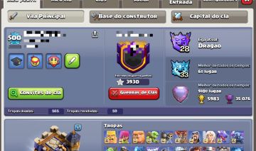 CLASH OF CLANS | CONTA LENDÁRIA NÍVEL 500 | FULL MAX | 30+ SKINS | RARÍSSIMA