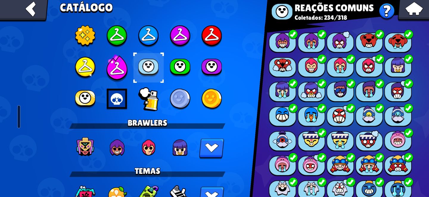 Conta de brawl stars! Com muitas skins e recurso!!