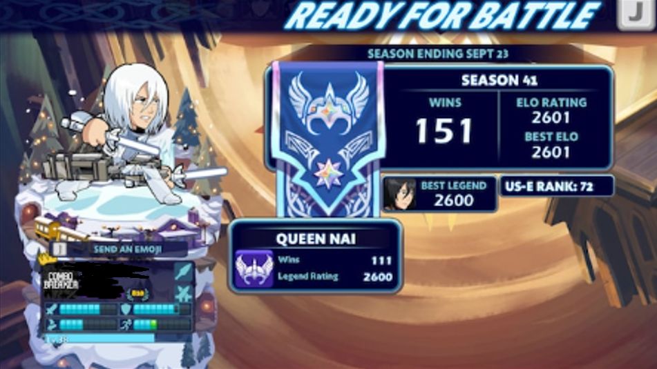 Elojob Brawlhalla | Rating 2100 a 2600+ | Valhallan (Só Título ou +100 Vitórias)