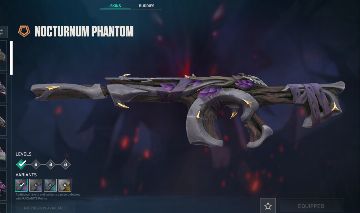 CONTA VALORANT COM PHANTOM NOCTURNUM!!