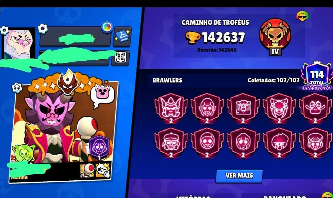 Conta de Brawl stars FULL
