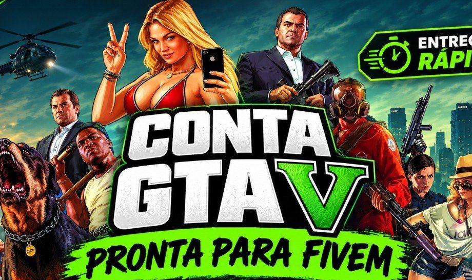 GTA 5 INSTALÁVEL CONTA DA STEAM (SOMENTE PARA FIVEM)