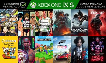 Contas Xbox Full Acesso - Jogos Xbox One / Series XS / 360 - Contas Privadas