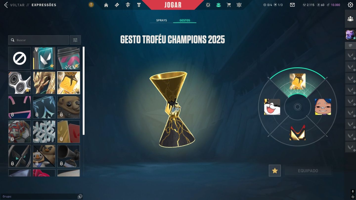 Conta Valorant Bundle Champions 25, Bundle Lunar 26, etc... (LEIA A DESCRIÇÃO)